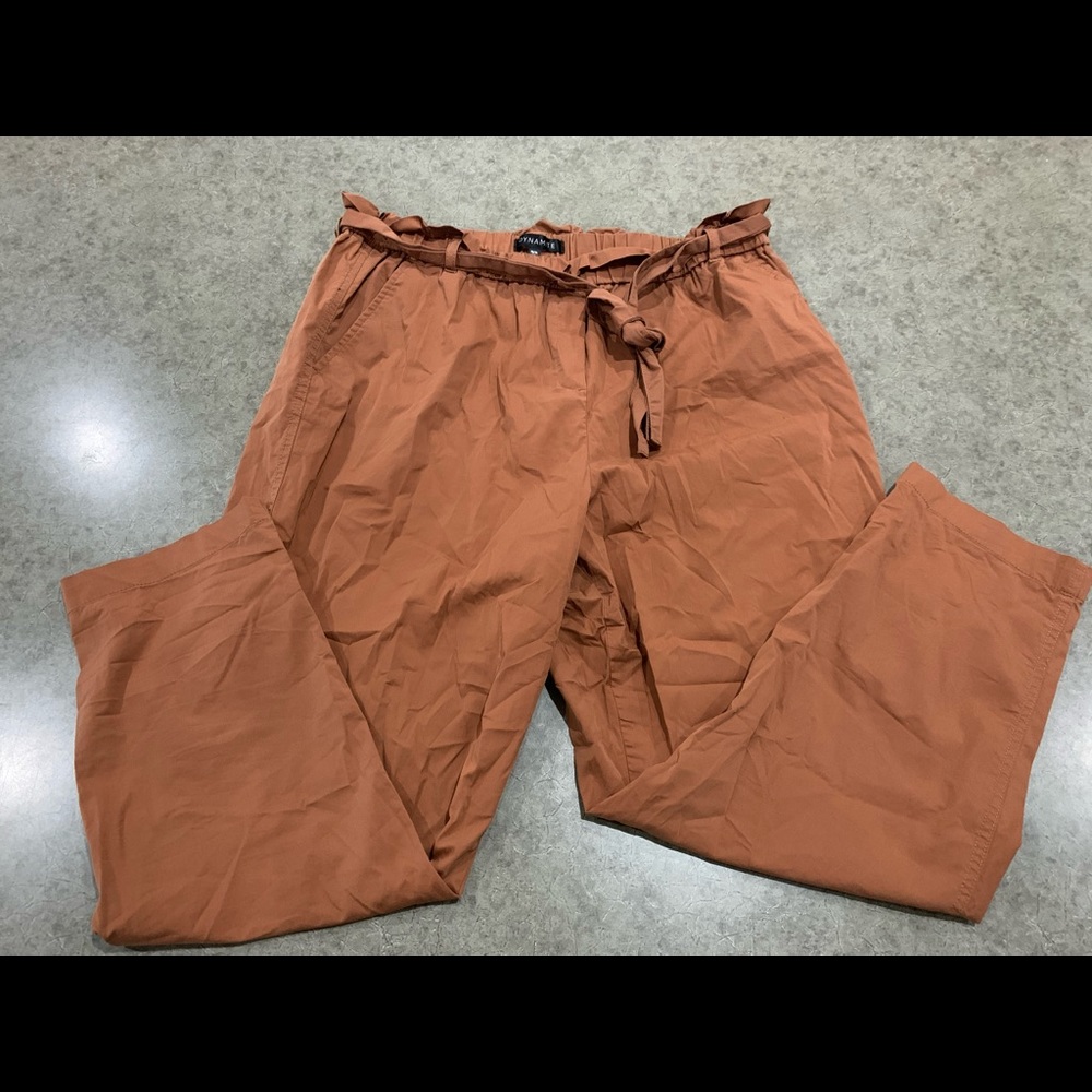 Brown paper bag pants from dynamite